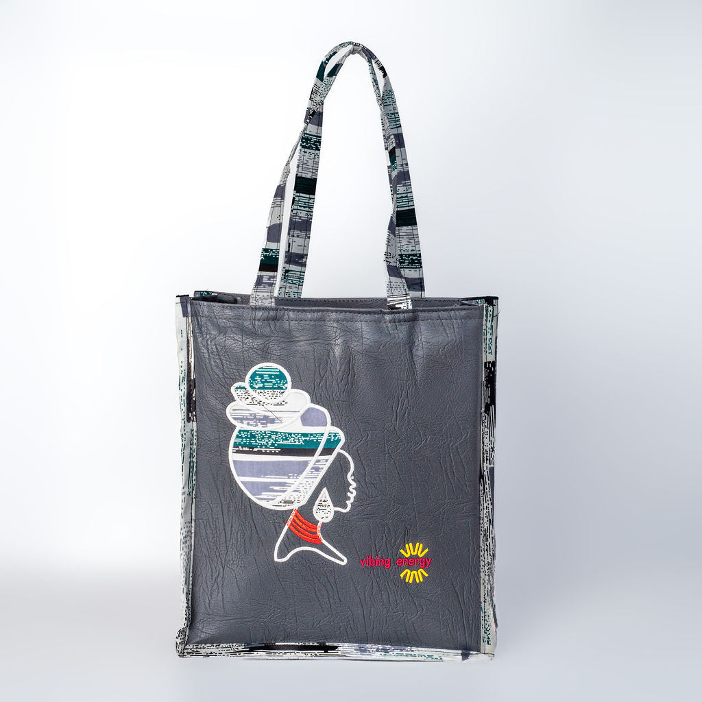 Malaika Urban Elegance  - Black & Patterned Design