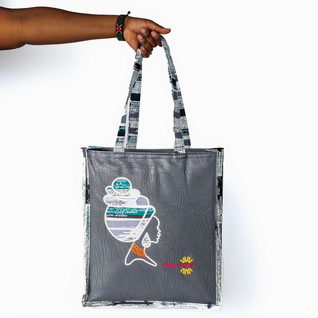 Malaika Urban Elegance  - Black & Patterned Design