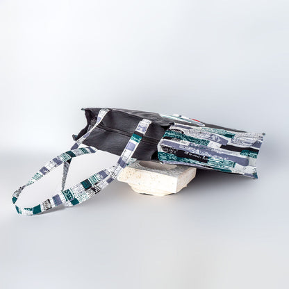 Malaika Urban Elegance  - Black & Patterned Design